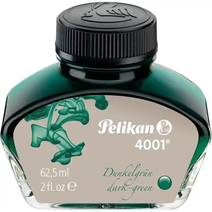 Pelikan 300063 Schreibtinte, 62,5 ml, koyu yeşil
