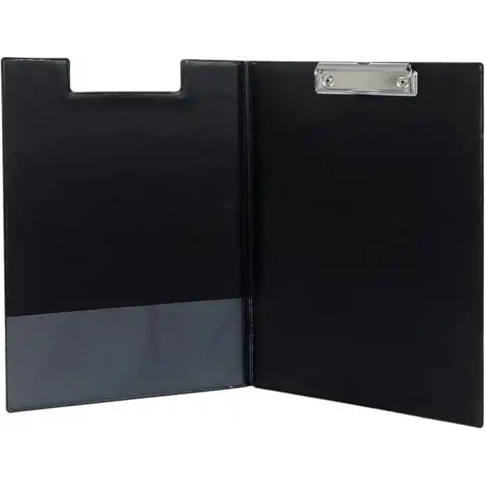 A4 Kapaklı Sekreterlik Siyah, Bloknot Yazı Tablası, Clipboard