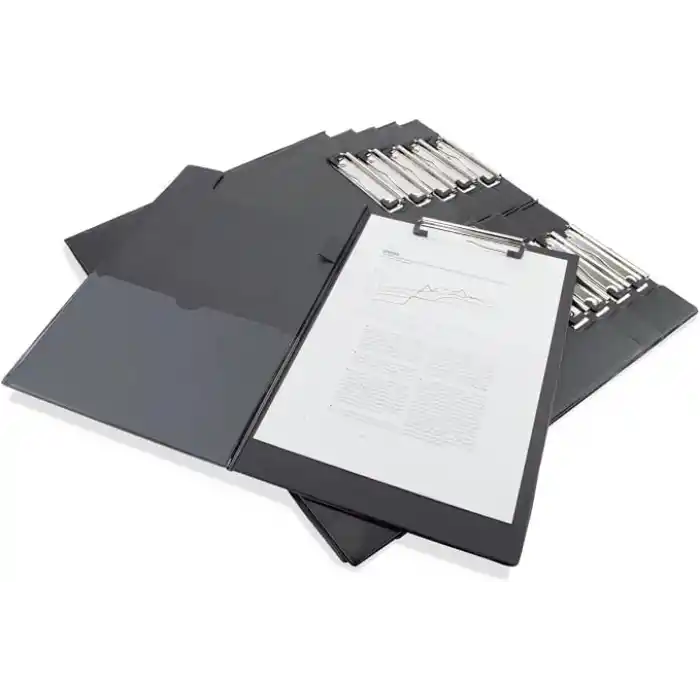 A4 Kapaklı Sekreterlik Siyah, Bloknot Yazı Tablası, Clipboard