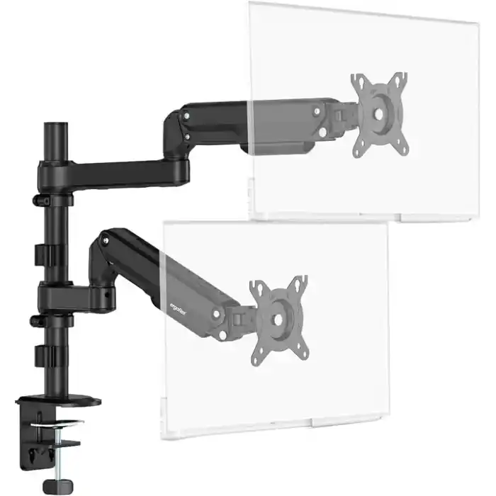 Ergoflex EF S16 Çift Kol 17-32 inch Uyumlu Amortisörlü 2-9 kg Monitör Standı 2026 Versiyon