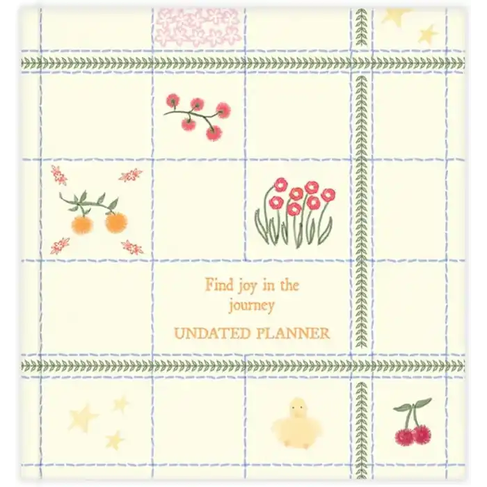 Matt Notebook 15x15 Kare Süresiz Planlayıcı Ajanda