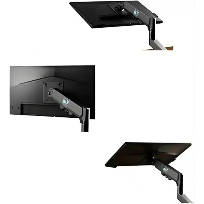 Polotech EF80 Onk Vesa Yüksek Dönüş Kabiliyetli 32 Inch Monitör Standı 8kg Kapasiteli