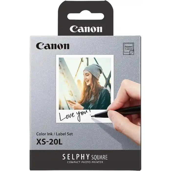 Canon Qx10 Selphy Mürekkep ve Kağıt Seti XS-20L (Canon Eurasia Garantili)