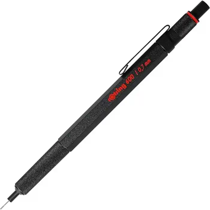 Rotring 600 Versatil Uçlu Kurşun Kalem Siyah,0.7 mm