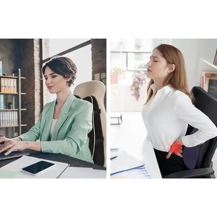 Yeni Nesil Visco Bel Yastığı Sırt Minderi Ortopedik Bel Minderi Ortopedik Sırt Yastığı%100 Visco Destek Minder