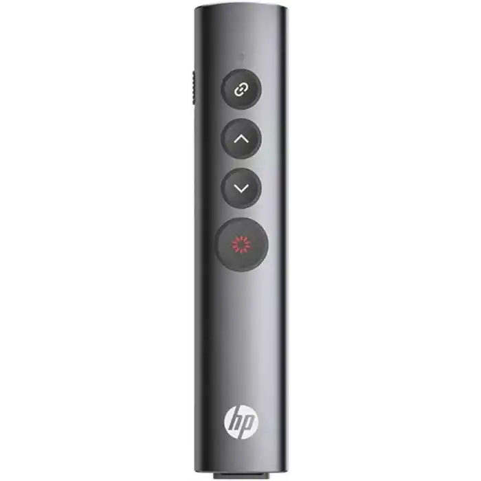 HP SS10pro Kablosuz Sunum Kumandası 2.4G Wireless USB Type-C Alıcı Laser Pointer Şarjlı Batarya Slayt Kontrol Presentation Clicker | SS10pro