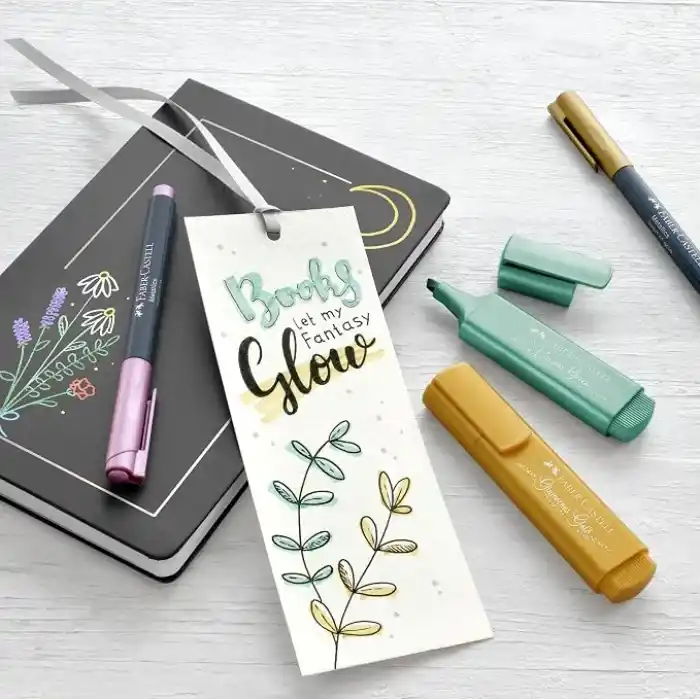 Faber-Castell Fosforlu Kalem 46 Yeni Metalik Renkler 4 Renk 2021