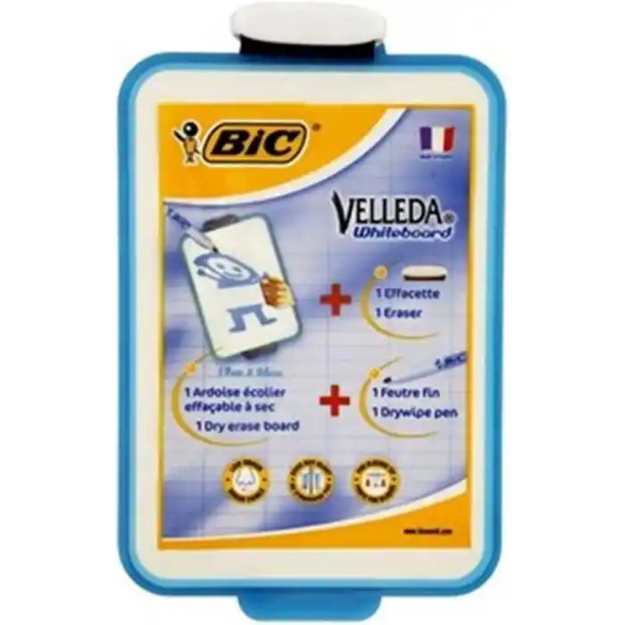 BIC Velleda Mini Beyaz Tahta 1218 + Kalem + Silgi
