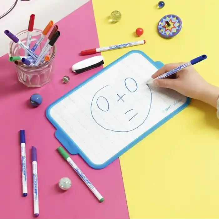 BIC Velleda Mini Beyaz Tahta 1218 + Kalem + Silgi