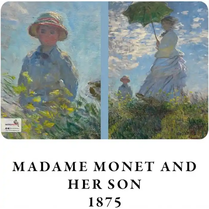 Retronote Claude Monet 4lü Defter Seti, Impressionism Series, Çizgisiz, 48 Sayfa, 10.5x14cm