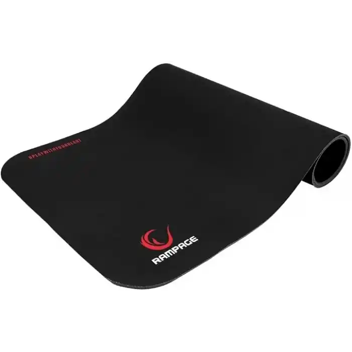 Rampage MP-20 X-Jammer 300x700x3 mm Oyuncu Mouse Pad, Siyah/Kırmızı