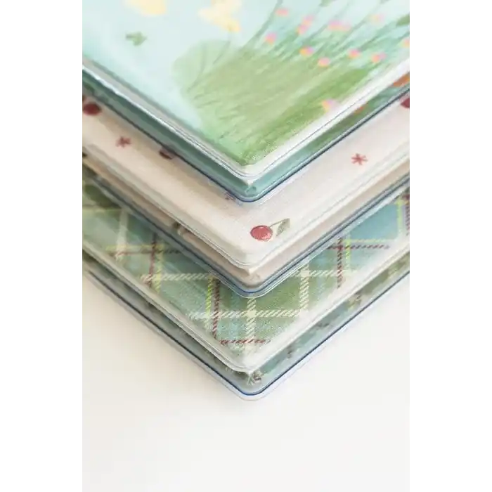 Matt Notebook 9x18 cm Ciltli Ajanda Defter Şeffaf Koruma Kılıfı