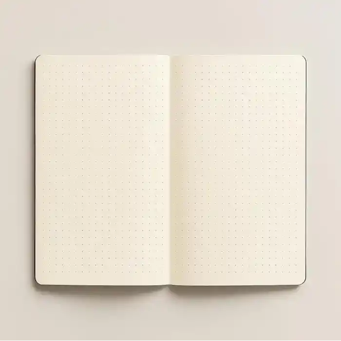 Fark Tanıtım Noktalı Not Defteri – 64 Yaprak, 90 gr Ivory Kağıt, Amerikan Ciltli Not Defteri, Ofis ve Günlük Kullanım İçin İdeal (Bordo, A5 (14,8cm x 21cm))