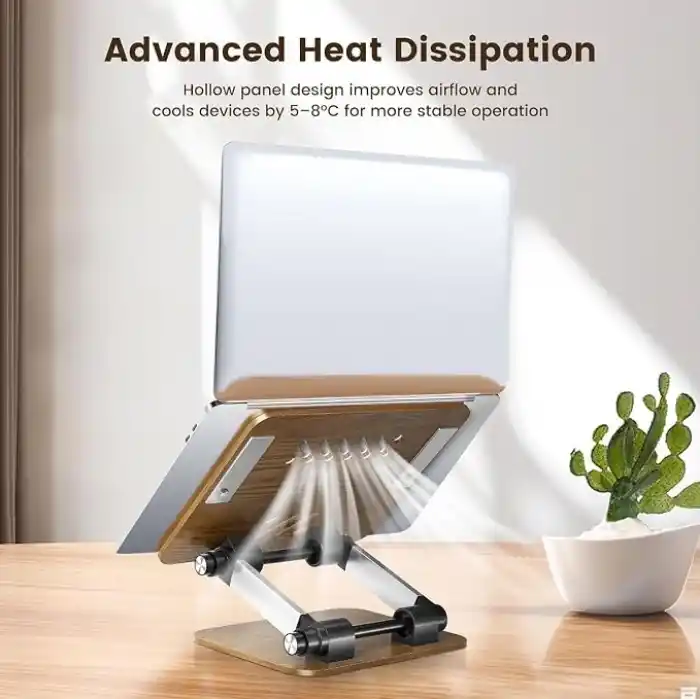 Coverzone Tablet ve Kitap Okuma Standı – Açısı Ayarlanabilir Katlanabilir Masaüstü Tutucu, Ergonomik Tasarım, Sağlam Alüminyum Alaşım, Ev ve Ofis Kullanımı İçin Evrensel Tablet Desteği | WG58