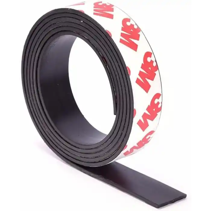 hdg Yapışkanlı Şerit Mıknatıs Magnet Kes Kullan Kalınlık: 2 Mm Genişlik: 20 Mm 5 Metre SRT