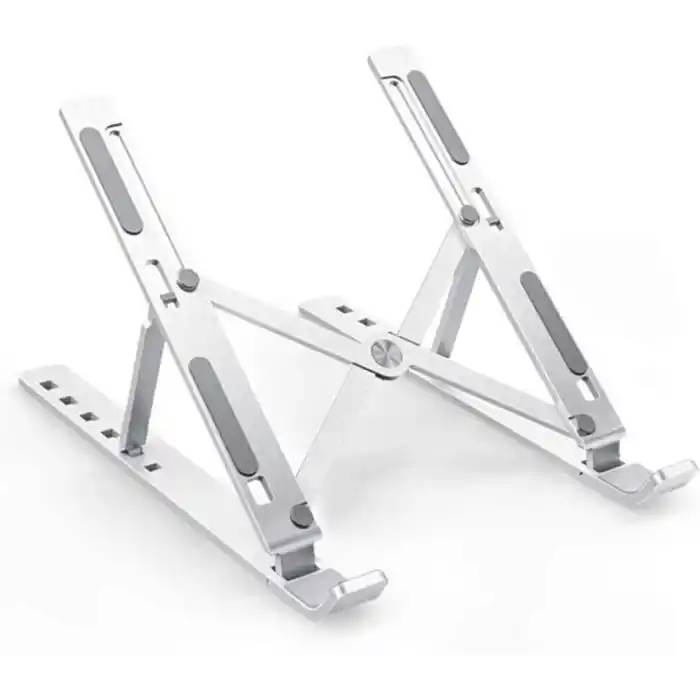 teknosepetim Macbook Laptop Bilgisayar Standı Notebook Özel Yükseltici Stand Tablet Tutucu Ayarlı Metal metal stand