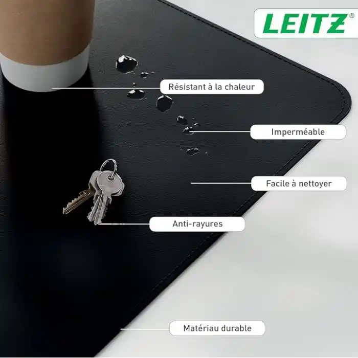 Leitz Desk Mat 40x80 cm Siyah