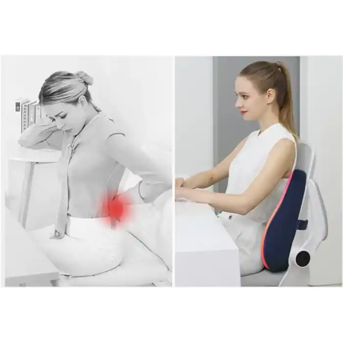 Luti Concept Visco Medikal Ortopedik Bel Minderi Visko Koltuk Sandalye Sırt Desteği Oto Ve Çalışma Koltuk Minderi