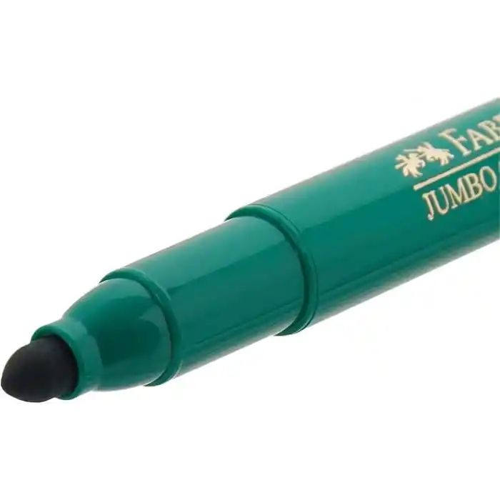 Faber-Castell Eğlenceli Jumbo Keçeli Kalem,12Li, 12 Renk