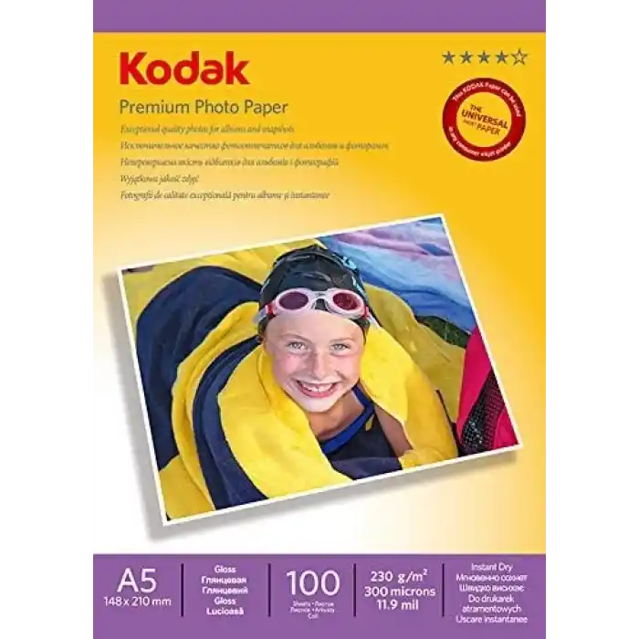 Kodak CGCA5-230-15X21 Inkjet Fotoğraf Kağıdı