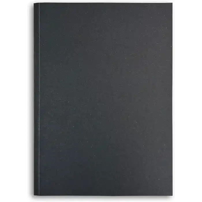 Fark Tanıtım Amerikan Ciltli, A5 Çizgili Not Defter, 64 Yaprak, 110 gr. Ivory Kağıt, Ofis İçin İdeal, Plan (Siyah Kapak)