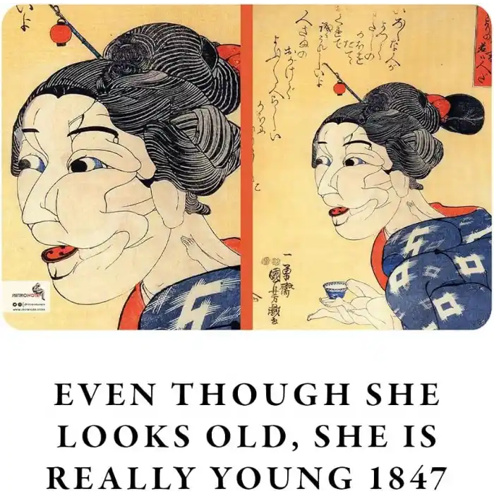 Retronote Faces Series - A5, Kuniyoshi Utagawa 4lü Defter Seti I, Çizgisiz, Toplam 256 Sayfa, Her biri 64 Sayfa, Tel Dikiş, Esnek Kapak, Oval Kenar, Tuval Doku, 60 gram, Sarı Krem Renk, çok renkli