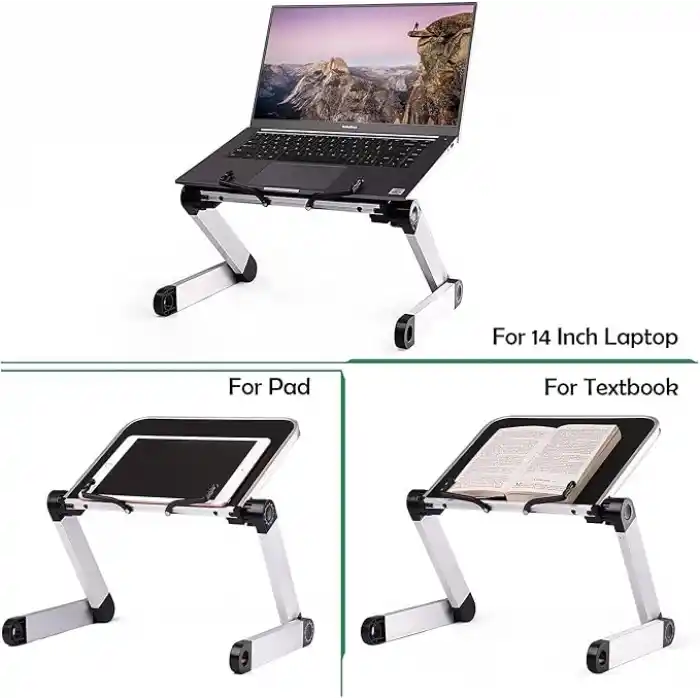 Hobimtek Metal Ayarlanabilir Kitap Okuma Standı Rahle Çok Amaçlı Laptop Tablet Standı, Hobimtek