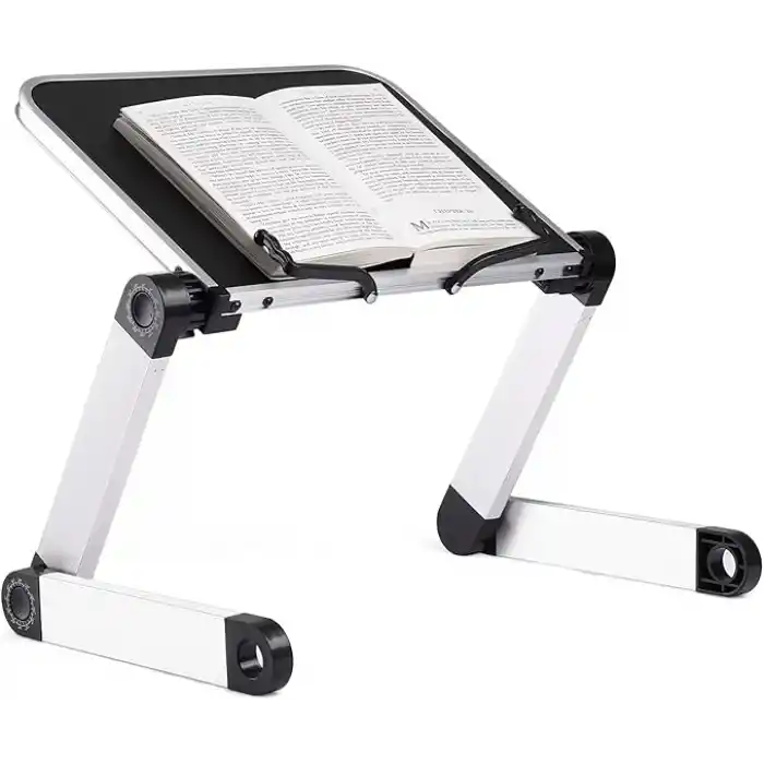 Hobimtek Metal Ayarlanabilir Kitap Okuma Standı Rahle Çok Amaçlı Laptop Tablet Standı, Hobimtek
