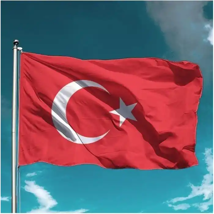 Türk Bayrağı 150x225 Cm Alpaka Kumaş
