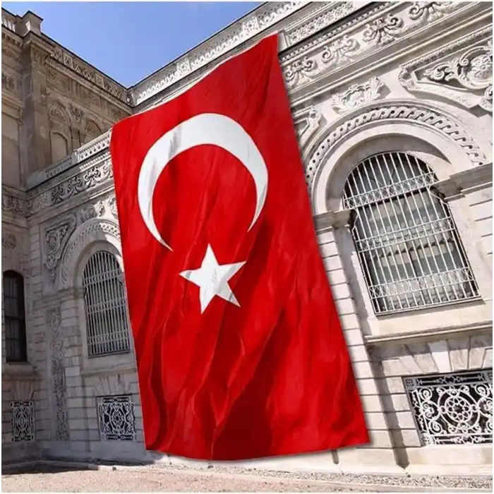 Türk Bayrağı 150x225 Cm Alpaka Kumaş