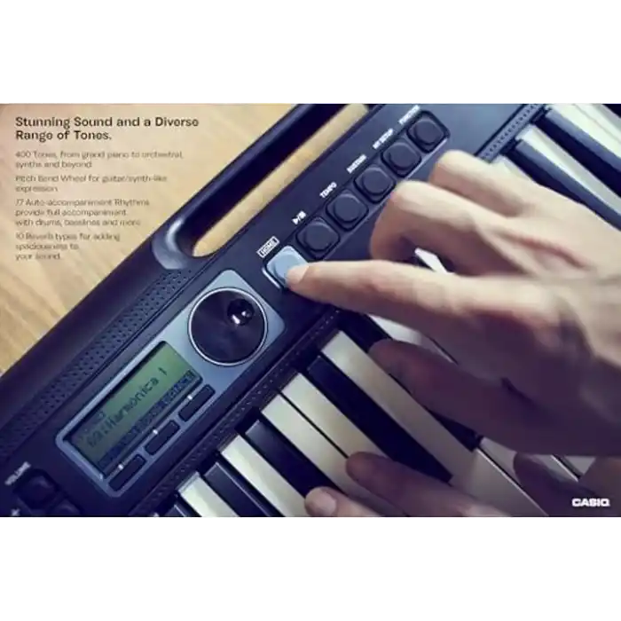 Casio Casiotone CT-S300C2 61 Tuşlu Org, Siyah