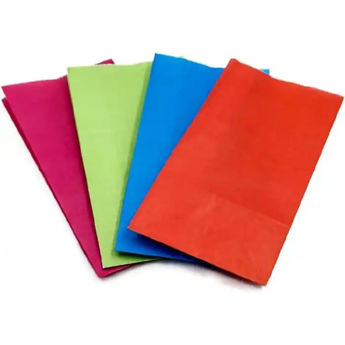 15x29 Renk Şöleni Mix Kese Kağıdı Seti – 4 Renk Karışık 12’li Paket | Kalın, Dayanıklı Hediye Paketleme İçin İdeal