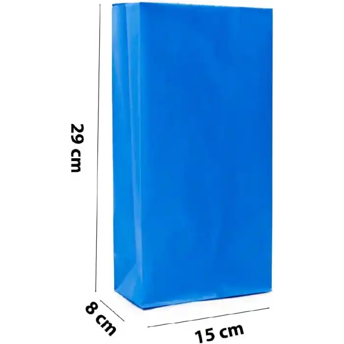 15x29 Renk Şöleni Mix Kese Kağıdı Seti – 4 Renk Karışık 12’li Paket | Kalın, Dayanıklı Hediye Paketleme İçin İdeal