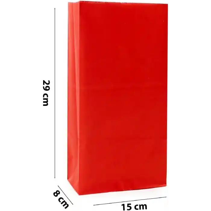 15x29 Renk Şöleni Mix Kese Kağıdı Seti – 4 Renk Karışık 12’li Paket | Kalın, Dayanıklı Hediye Paketleme İçin İdeal