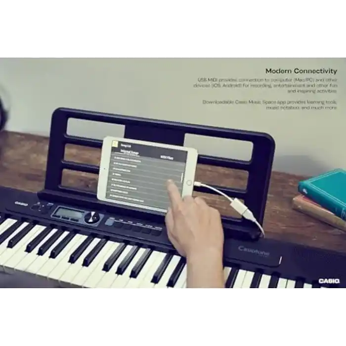 Casio Casiotone CT-S300C2 61 Tuşlu Org, Siyah
