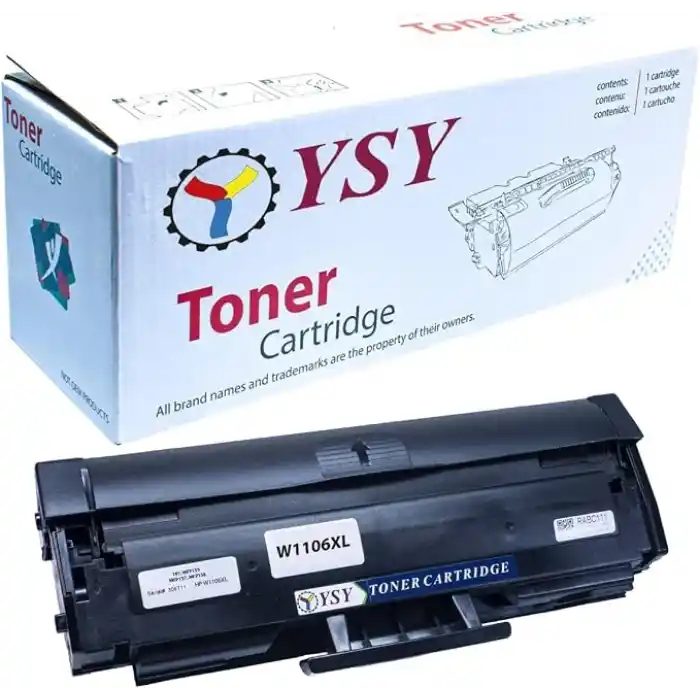 YSY 106A W1106A Uyumlu Çipli Muadil Toner - HP Laser 135w 107w 135a 107a 137fnw 138 (5.000 Sayfa / 5K)
