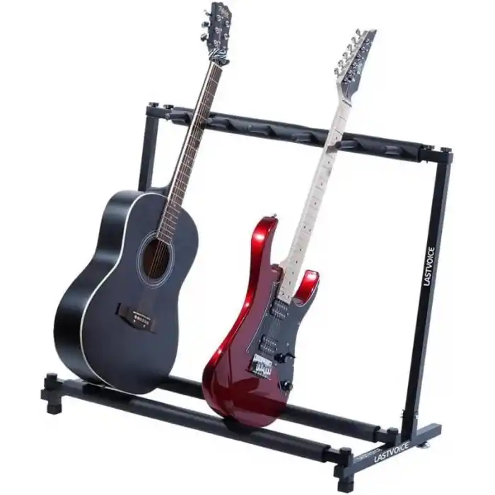 LASTVOİCE Gtr-05 Porfesyonel 5li (Beşli) Gitar Standı Sehpası