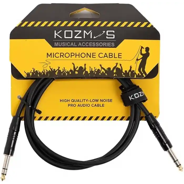 KOZMOS KCL-280-1.5M Stereo 6.35mm 1.5M Kablo
