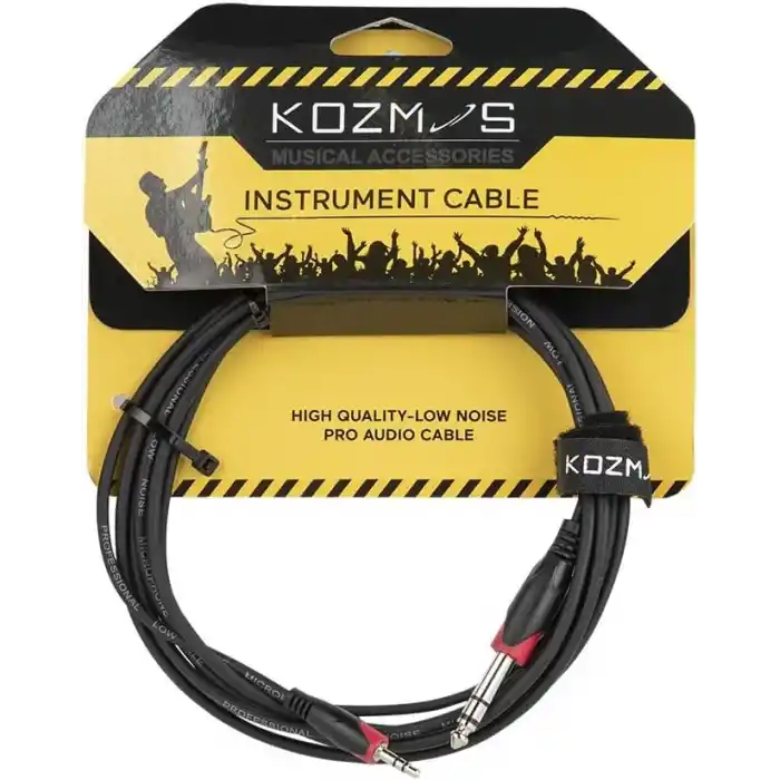 KOZMOS KCL-202-3M 3.5MM TRS 6.5MM TRS Kablo