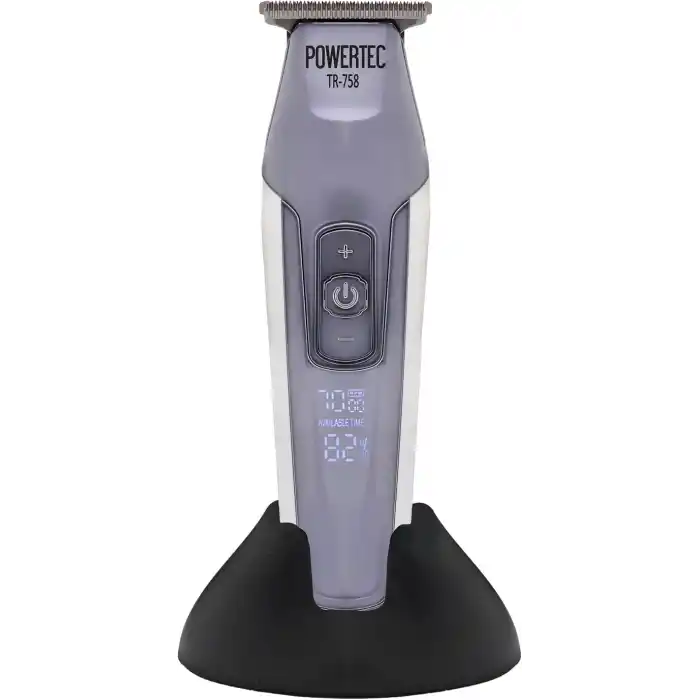 Powertec TR-758 Profesyonel Sakal Ense Tıraş Makinesi (0.1mm - Sıfıra En Yakın)