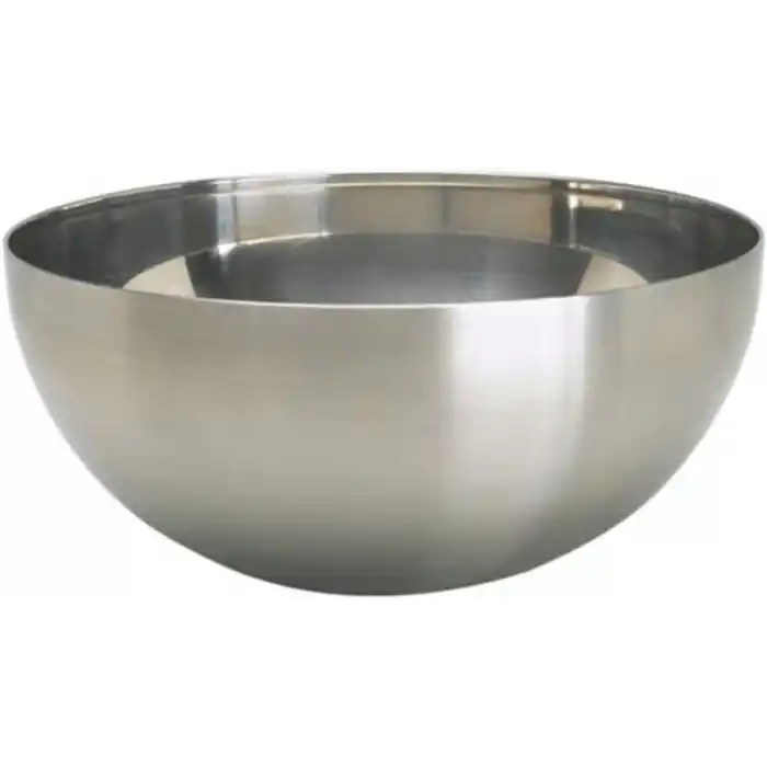 IKEA Salata Kasesi Paslanmaz Çelik Kase BLANDA BLANK Servis Kasesi 20 cm Çapında, Yakl. 20,32 cm)