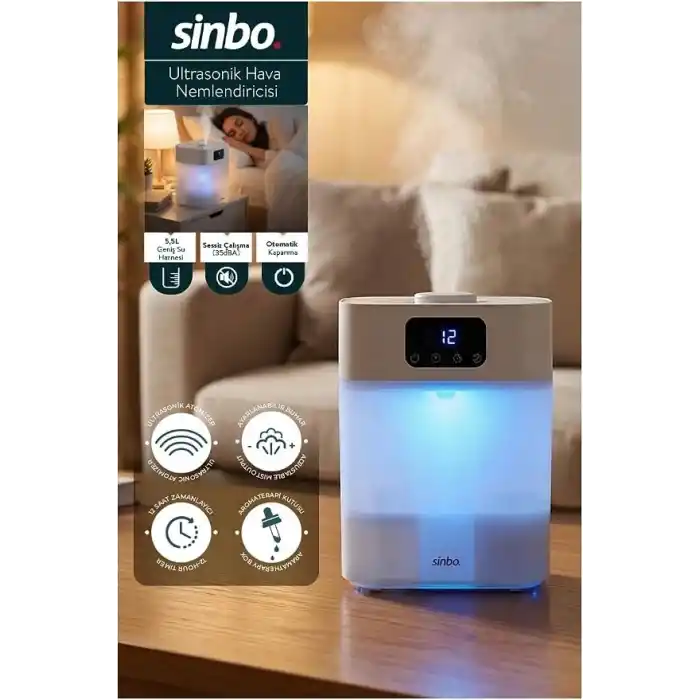 Sinbo SAH-6119 Hava Nemlendirme Cihazı