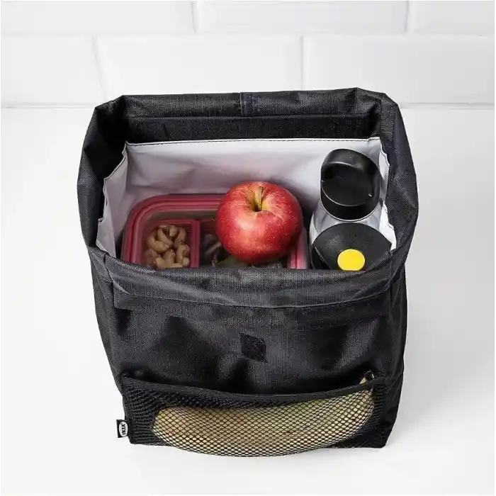 Ikea Framtung Siyah 22X17X35 Cm Yemek Çantası