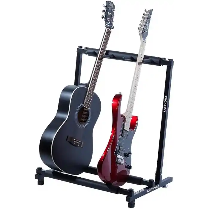 LASTVOİCE Gtr-03 Mağaza Tipi 3lü (Üçlü) Gitar Standı Sehpası