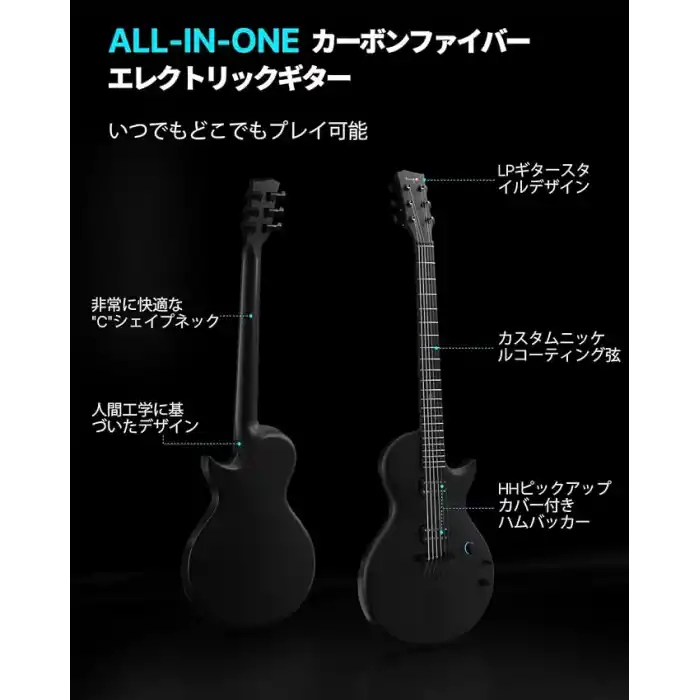 Enya NOVA GO Sonic/BK Elektro Gitar