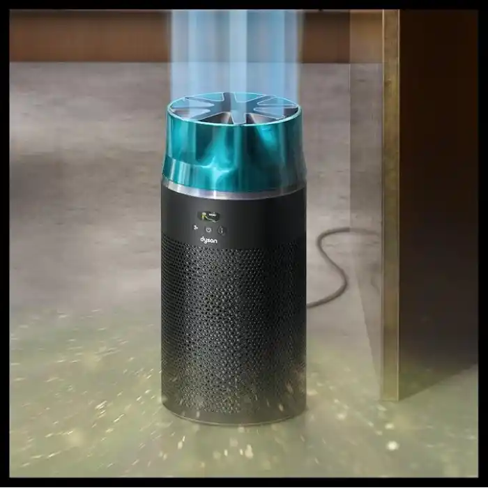 Dyson HushJet™ Kompakt Hava Temizleyici (Siyah/Turkuaz)