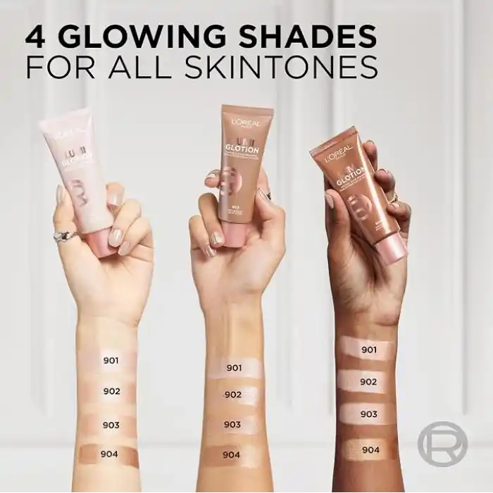 LOreal Paris Glotion All-In-One Doğal Işıltı Aydınlatıcı Losyon - 901 Fair Glow