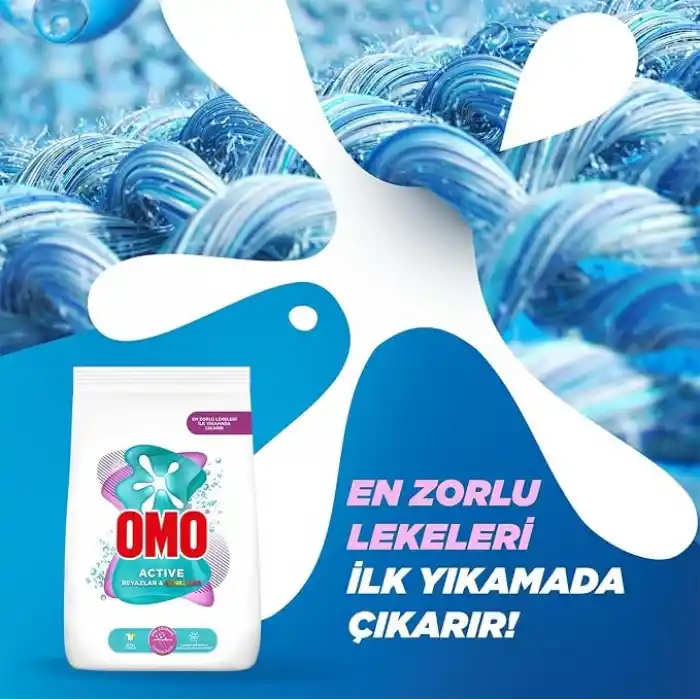OMO Active Beyazlar & Renkliler Toz Deterjanı 7.5 kg