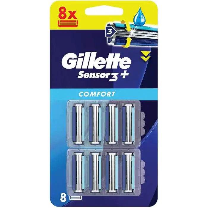 Gillette Sensor3 8li Yedek Tıraş Bıçağı