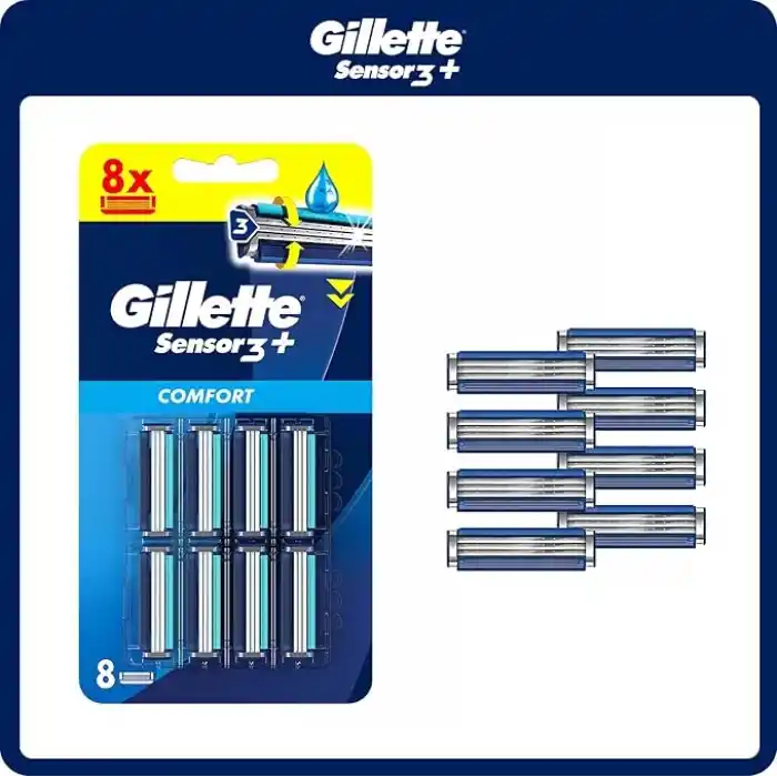 Gillette Sensor3 8li Yedek Tıraş Bıçağı